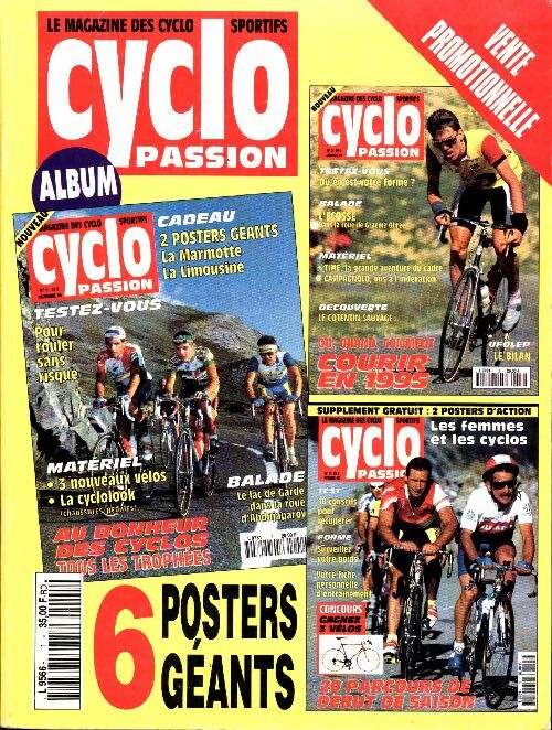 Livrenpoche : Cyclo passion album n°1 - Collectif - Livre