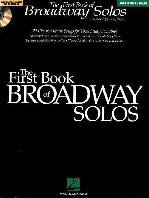 Livrenpoche : First book of broadway solos : Baritone/bass - Collectif - Livre