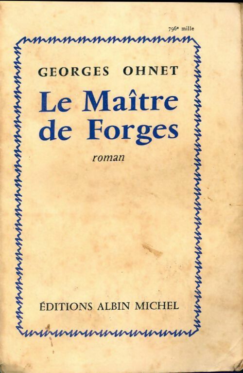 Livrenpoche : Le maître de Forges - Georges Ohnet - Livre