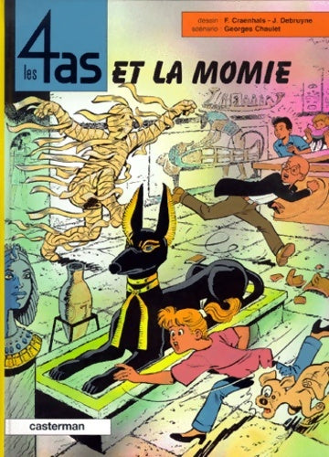 Livrenpoche : Les 4 as Tome XXXVI : Les 4 as et la momie - Georges Chaulet - Livre