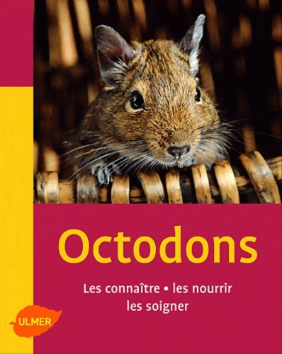 Livrenpoche : Les octodons. Les connaître les nourrir les soigner - Renaud Lacroix - Livre