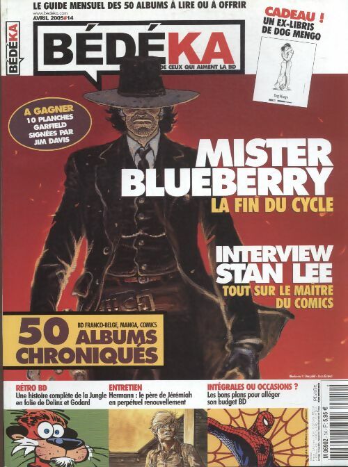 Livrenpoche : Bédéka n°14 : Mister Blueberry, la fin du cycle - Collectif - Livre