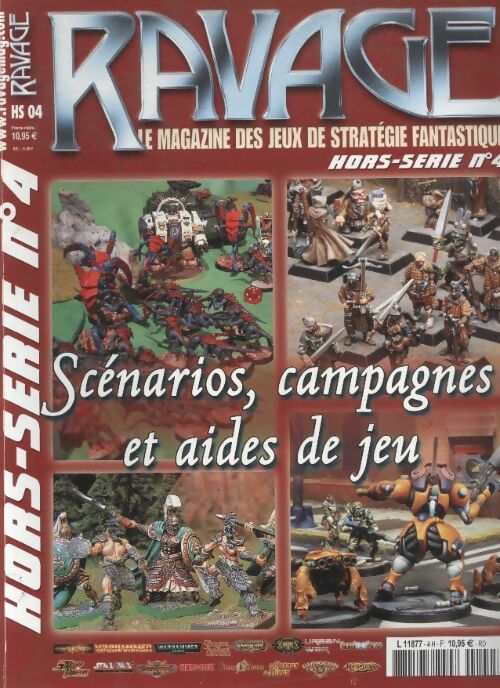 Livrenpoche : Ravage hors-série n°4 : Scénarios, campagnes et aides de jeu - Collectif - Livre
