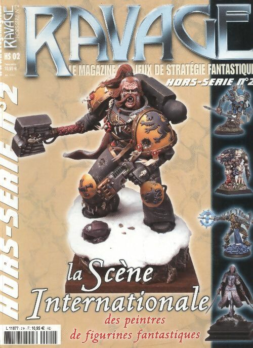 Livrenpoche : Ravage hors-série n°2 : La scène internationale des peintres de figurines fantastiques - Collectif - Livre