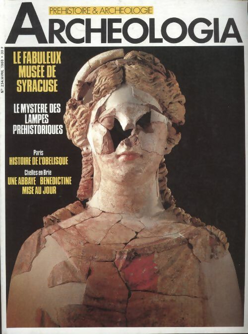 Livrenpoche : Archéologia n°234 : Le fabuleux musée de Syracuse - Collectif - Livre