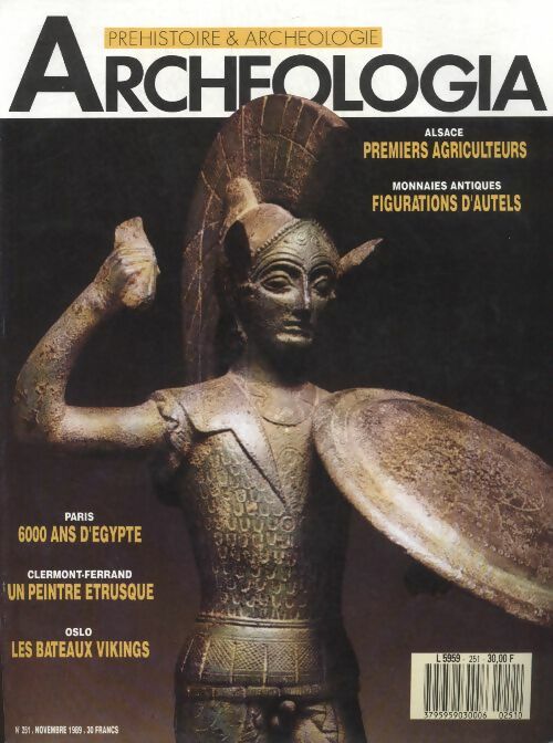 Livrenpoche : Archéologia n°251 : Alsace, premiers agriculteurs - Collectif - Livre