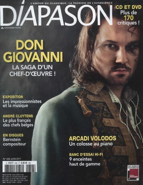 Livrenpoche : Diapason n°658 : Don Giovanni, la saga d'un chef-d'?uvre - Collectif - Livre