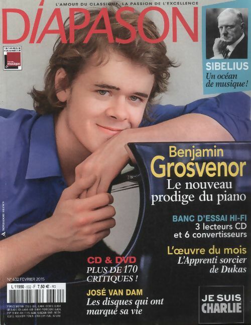 Livrenpoche : Diapason n°632 : Benjamin Grosvenor, le nouveau prodige du piano - Collectif - Livre