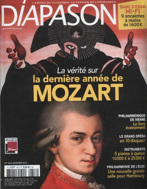 Diapason n°653 : La vérité sur la dernière année de Mozart - Collectif -  Diapason - Livre