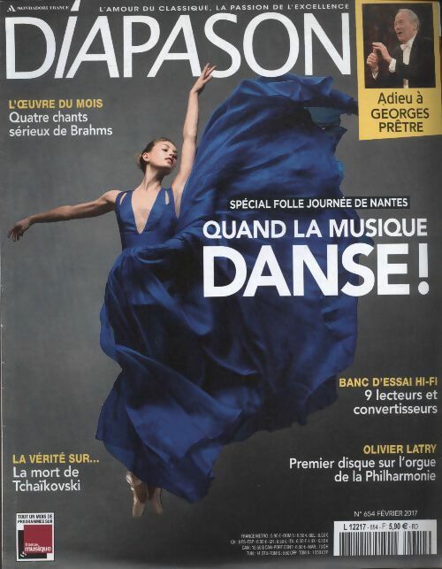 Livrenpoche : Diapason n°654 : Spécial folle journée de Nantes, quand la musique danse ! - Collectif - Livre