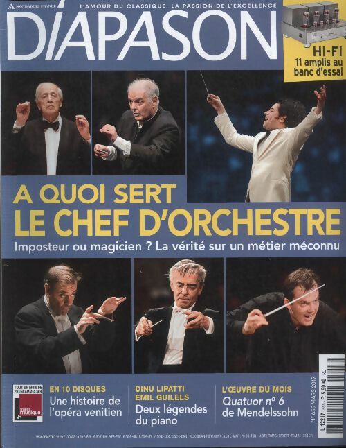 Livrenpoche : Diapason n°655 : A quoi sert le chef d'orchestre - Collectif - Livre