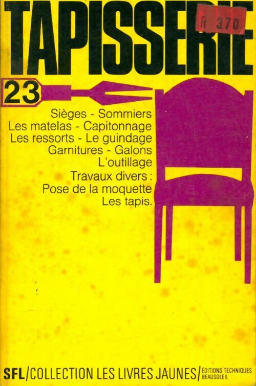 Livrenpoche : Tapisserie - Oscar Beausoleil - Livre