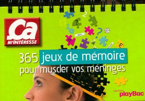 Livrenpoche : 365 jeux de mémoire pour muscler vos méninges - Collectif - Livre