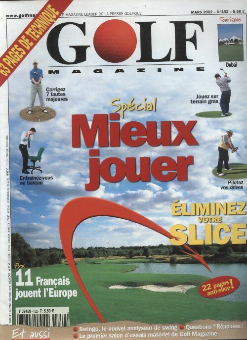 Livrenpoche : Golf magazine n°152 : Spécial mieux jouer - Collectif - Livre