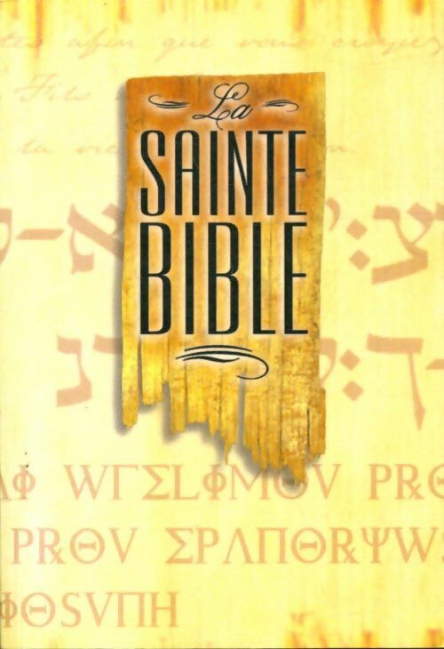 Livrenpoche : La Sainte Bible  - Louis Segond - Livre