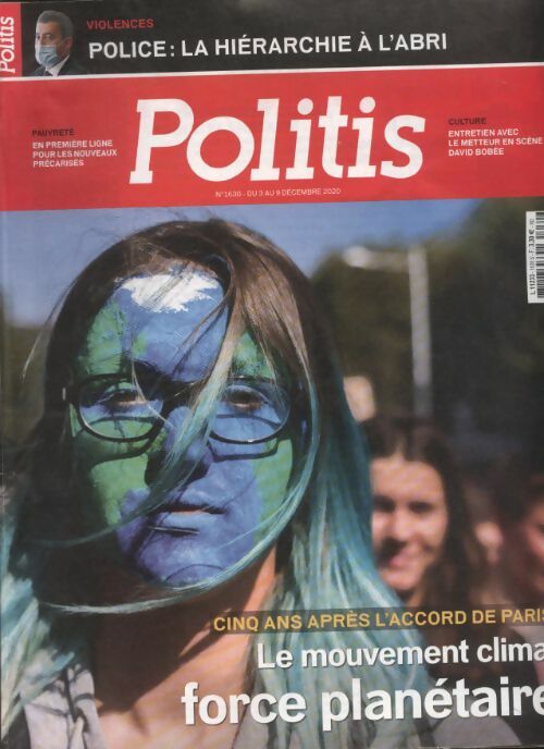 Politis n°1630 : Le mouvement climat, force planétaire - Collectif -  Politis - Livre
