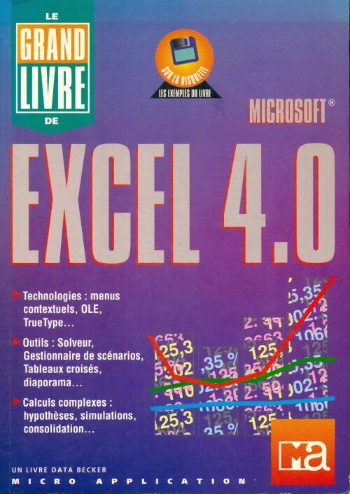 Livrenpoche : Excel 4. 0 - Micro Application - Livre