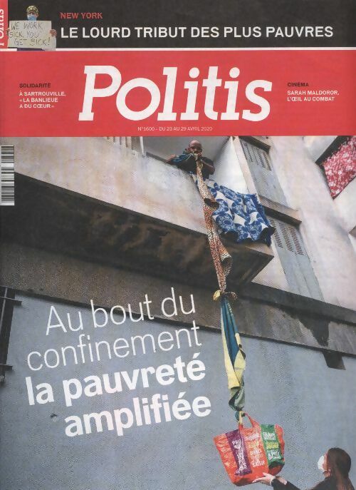 Livrenpoche : Politis n°1600 : Au bout du confinement la pauvreté amplifiée - Collectif - Livre
