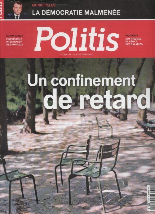 Politis n°1595 : Un confinement de retard - Collectif -  Politis - Livre