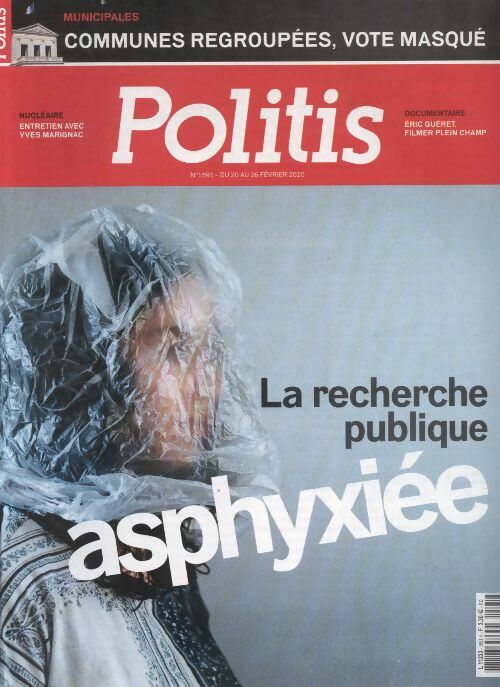 Livrenpoche : Politis n°1591 : La recherche publique asphyxiée - Collectif - Livre