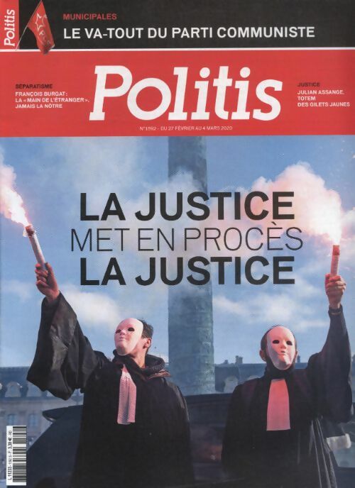 Livrenpoche : Politis n°1592 : La justice met en procès la justice - Collectif - Livre