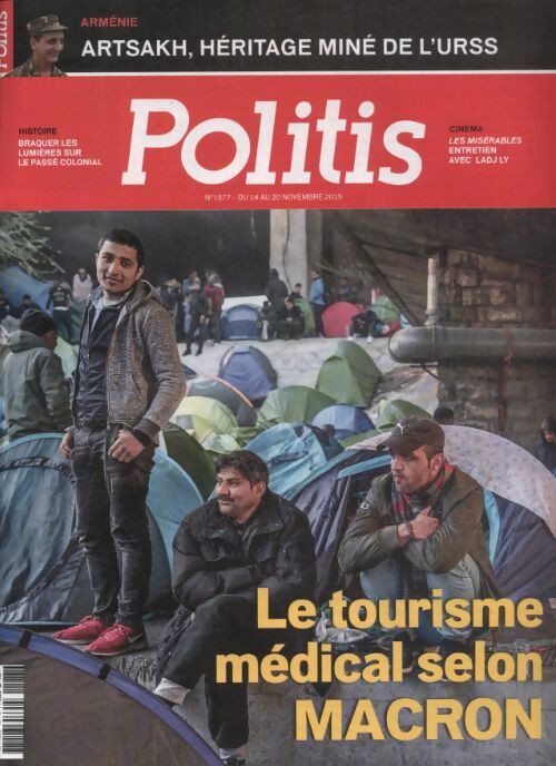 Politis n°1577 : Le tourisme médical selon Macron - Collectif -  Politis - Livre