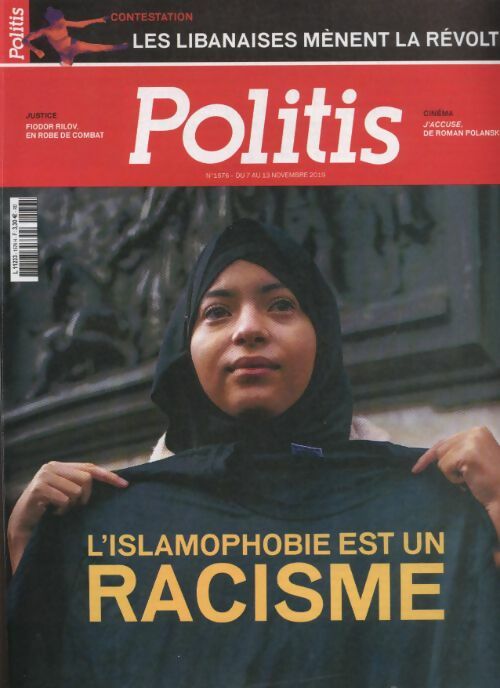 Livrenpoche : Politis n°1576 : L'islamophobie est un racisme - Collectif - Livre