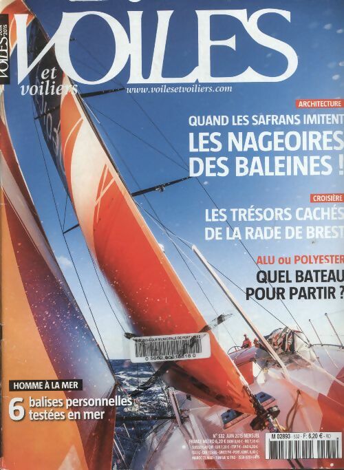 Livrenpoche : Voiles et voiliers n°531 : Quand les safrans imitent les nageoires des baleines ! - Collectif - Livre