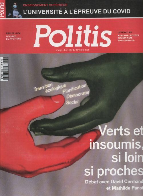 Livrenpoche : Politis n°1623 : Verts et Insoumis si loin si proches - Collectif - Livre