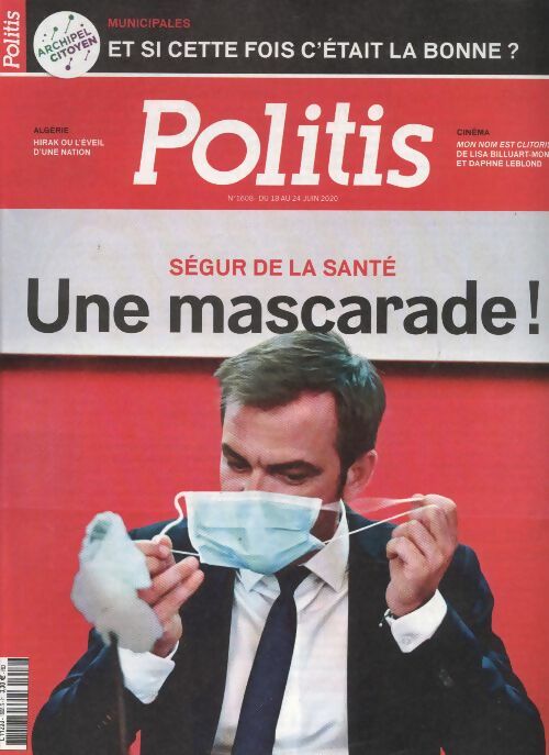 Livrenpoche : Politis n°1608 : Ségur de la santé, une mascarade ! - Collectif - Livre