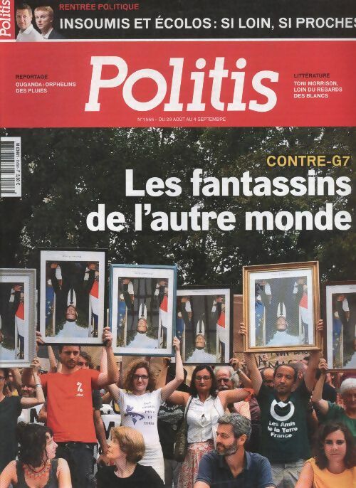 Livrenpoche : Politis n°1566 : Contre G-7, les fantassins de l'autre monde - Collectif - Livre