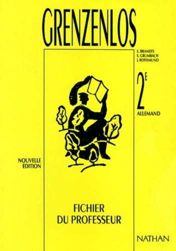 Livrenpoche : Grenzenlos. Fichier du professeur classe de seconde - Evelyne Brandts - Livre