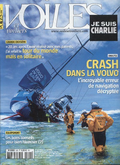 Livrenpoche : Voiles et voiliers n°528 : Crash dans la Volvo - Collectif - Livre