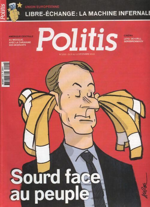 Livrenpoche : Politis n°1530 : Sourd face au peuple - Collectif - Livre