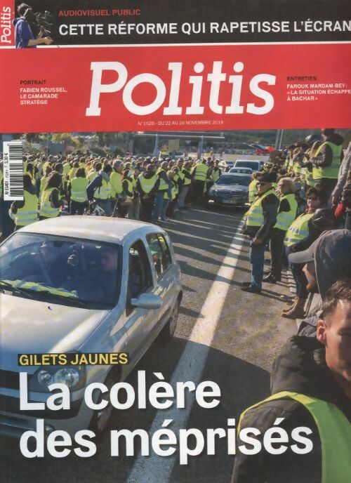 Livrenpoche : Politis n°1528 : La colère des méprisés - Collectif - Livre