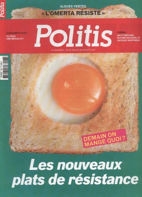 Livrenpoche : Politis n°1563-1564-1565 : Les nouveaux plats de résistance - Collectif - Livre