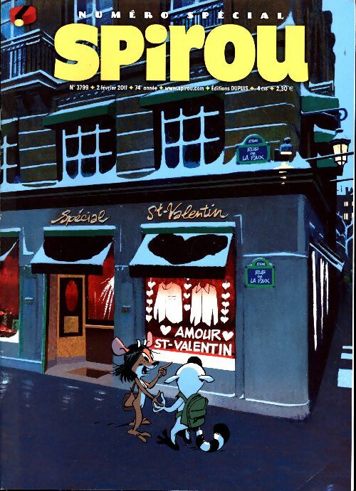 Livrenpoche : Spirou n°3799 : Spécial Saint-Valentin - Collectif - Livre
