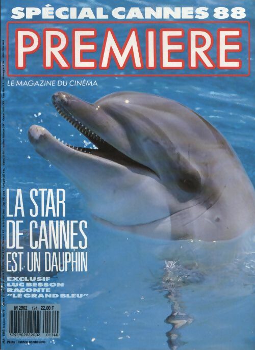 Livrenpoche : Première n°134 : La star de Cannes est un dauphin - Collectif - Livre