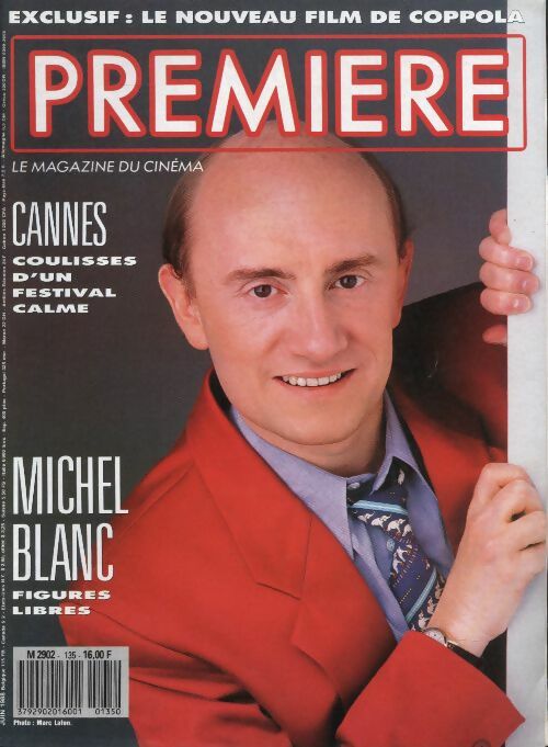 Livrenpoche : Première n°135 : Michel Blanc, figures libres - Collectif - Livre