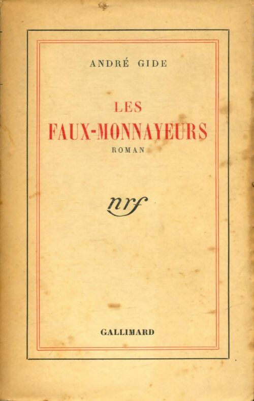 Livrenpoche : Les faux-monnayeurs - André Gide - Livre