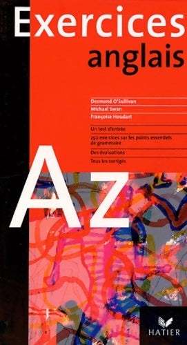 Livrenpoche : Exercices : L'anglais de a à z - Collectif - Livre