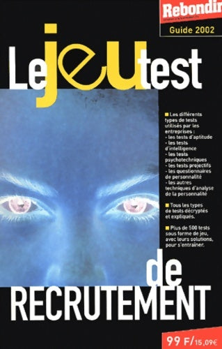 Livrenpoche : Le jeu test de recrutement - Philippe Brunel - Livre