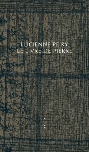 Livrenpoche : Le livre de pierre - Lucienne Peiry - Livre