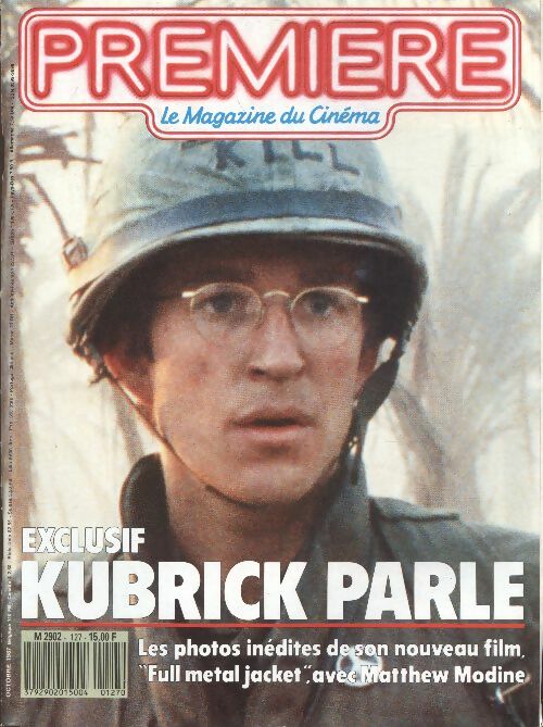 Livrenpoche : Première n°127 : Kubrick parle - Collectif - Livre
