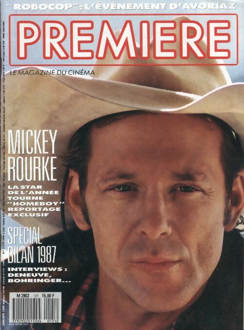 Livrenpoche : Première n°130 : Mickey Rourke - Collectif - Livre