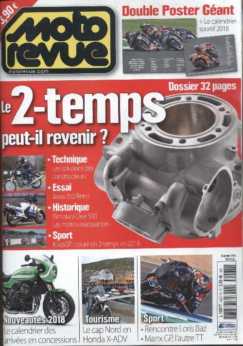 Livrenpoche : Moto revue n°4067 : Le 2-temps peut-il revenir ? - Collectif - Livre