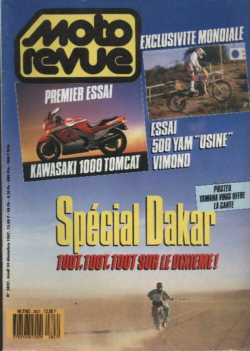 Livrenpoche : Moto revue n°2827 : Spécial Dakar - Collectif - Livre