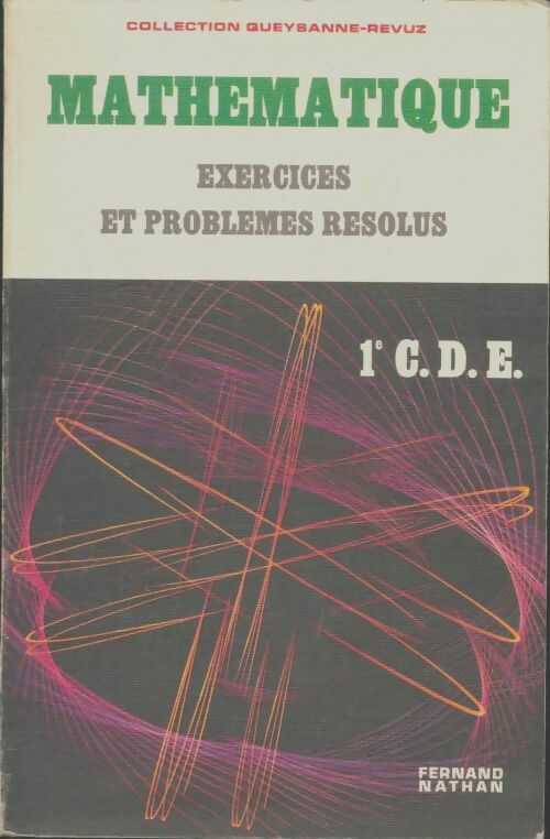 Livrenpoche : Mathématiques 1ère C, D, E - Collectif - Livre