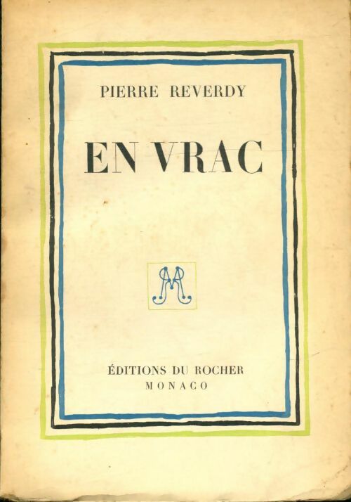 Livrenpoche : En vrac - Pierre Reverdy - Livre
