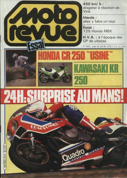 Livrenpoche : Moto revue n°2652 : 24H : surprise au Mans ! - Collectif - Livre